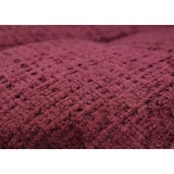 thumbnail of Conjunto de 2 cadeiras de jantar HWC-A60, cadeira de cozinha Cadeira giratória, aço FSC® tecido/têxtil chenille (465g/m²) ~ bordeaux