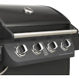 thumbnail of El Fuego Gasgrill Columbus  4+1 AY0563 schwarz mit Seitenbrenner