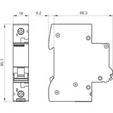 thumbnail of Siemens 5SL61207 Leitungsschutzschalter 1polig 20 A