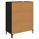 thumbnail of vidaXL Sideboard Schwarz Eichen-Optik 69,5 x 34 x 90 cm Holzwerkstoff