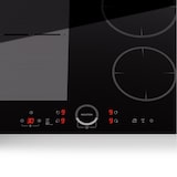 thumbnail of Delicatessa 70 Hybrid Einbaukochfeld Induktion 4 Zonen 7000W Glaskeramik Schwarz
