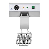 thumbnail of HELLOSHOP26 - Friggitrice elettrica professionale doppia 2 x 3 200 watt 2 x 16 litri totali 2 x 12 litri olio termostato 2 rubinetto