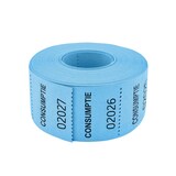 thumbnail of CombiCraft kleine consumptiebon op rol blauw - 5 rollen - 5x500 bonnen