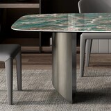 thumbnail of Grüner Luxus Modernes Design Keramik Esstisch Tisch 240*120*75cm