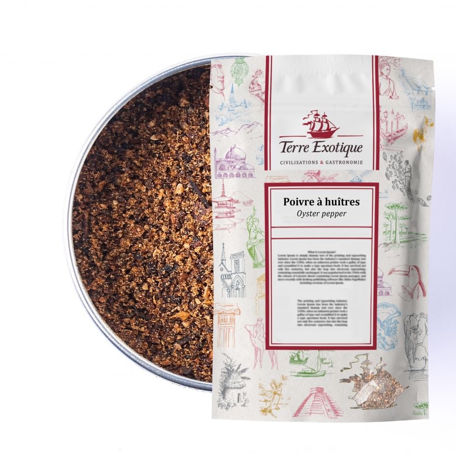 TERRE EXOTIQUE Poivre à huîtres 500 g