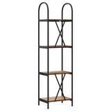 thumbnail of vidaXL Boekenkast Oud hout 40 x 30 x 146 cm Bewerkt hout