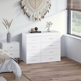 thumbnail of HOMCOM Mobile Cassettiera in Legno per Camera e Soggiorno con Cassetti