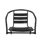 thumbnail of METRO PROFESSIONAL Silla apilable con reposabrazos Gastro Narni, aluminio, negro