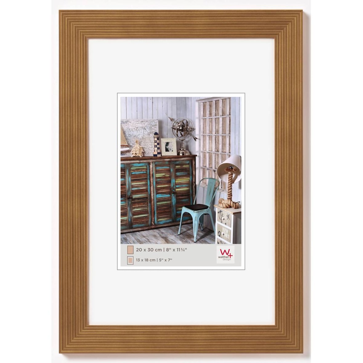 Grado Moldura de madeira 40x60 cm OAK