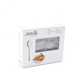 thumbnail of Sovie Tableware Mini Fingerfood Löffel metallisiert aus Plastik, 10 cm, Silber, 100 Stück - Einweg Minilöffel Besteck