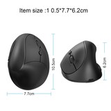 thumbnail of Souris Ergonomique Sans Fil Rechargeable Pour Gaming Avec Précision Laser Noir YONIS