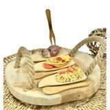 thumbnail of MONOUSO - Cucharilla de Bambú 9cm (24 Uds)