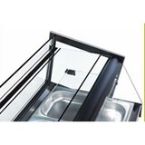 thumbnail of Vetrinetta refrigerata da banco CUBE6 cm. 132x39,5x36h. Statica +2°/+8°C