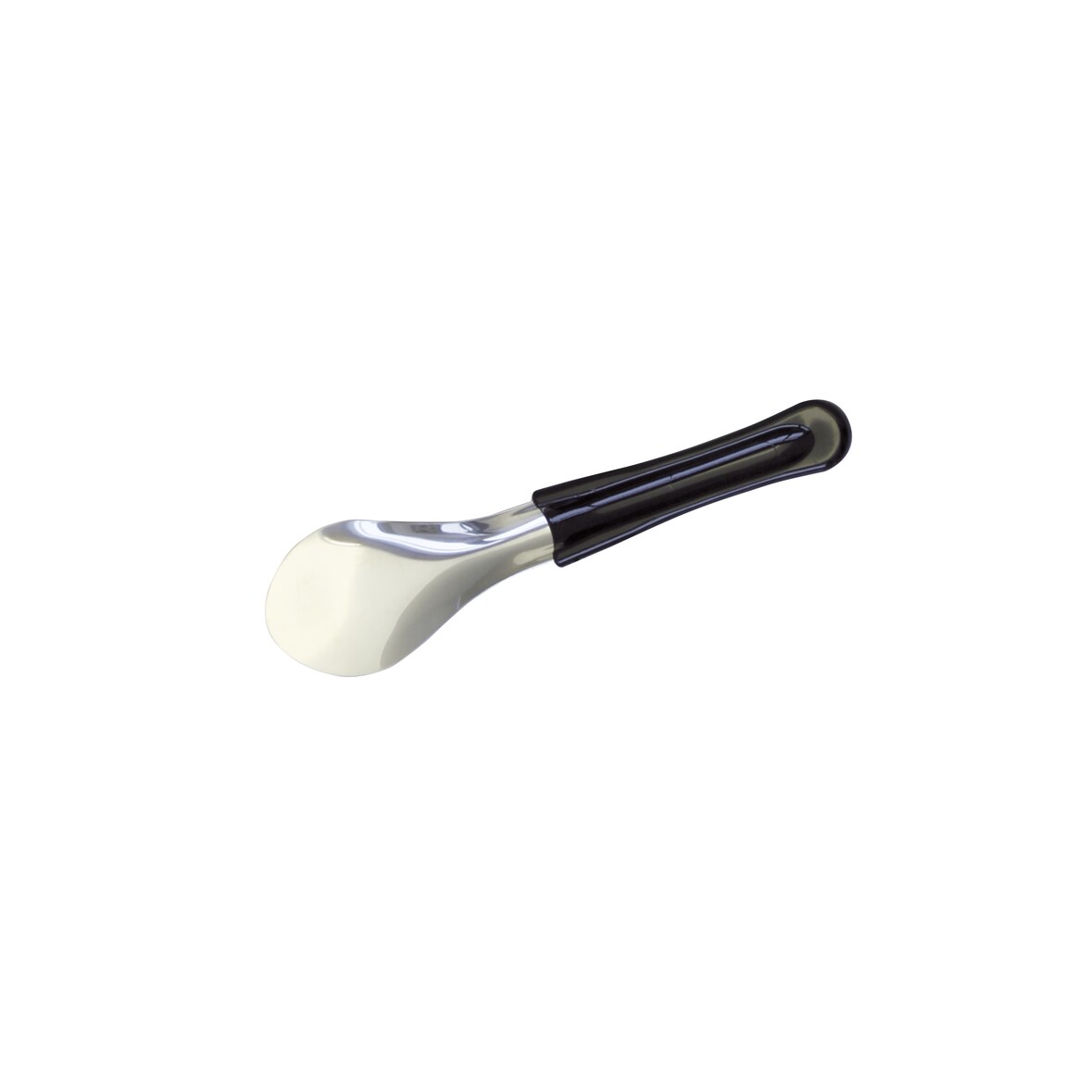 Schneider - Eisspachtel, Edelstahl, Griff schwarz transparent, 260 x 65 x 15 mm