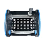 thumbnail of Hypafol Putzwagen | 2-Kammer Reinigungswagen | mit 24l Eimer mit Trennwand | Mopp-Presse | Gebäudereinigung, Hotelservice, Gastronomie, Büroreinigung