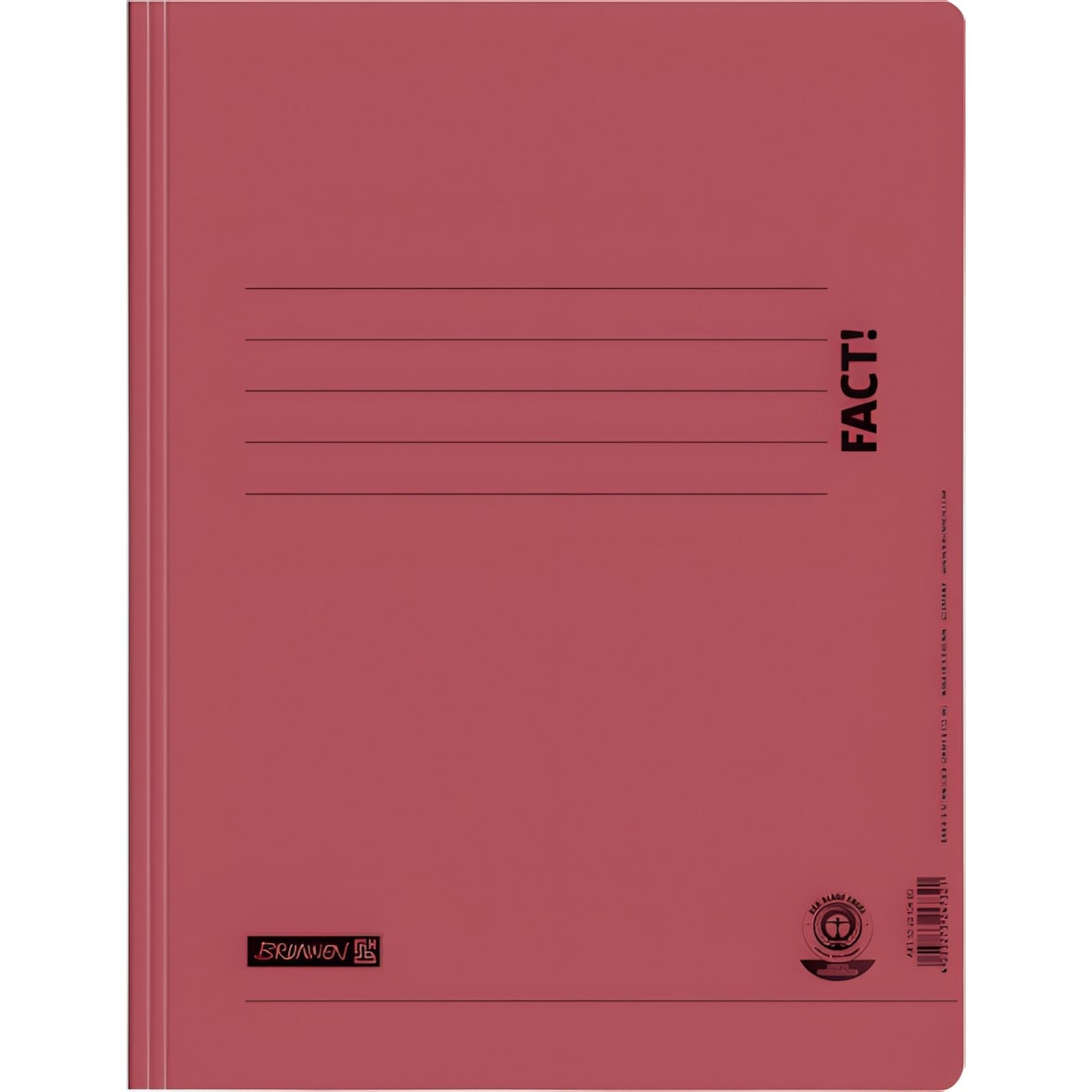 BRUNNEN Papp-Schnellhefter FACT! rot 102010420
