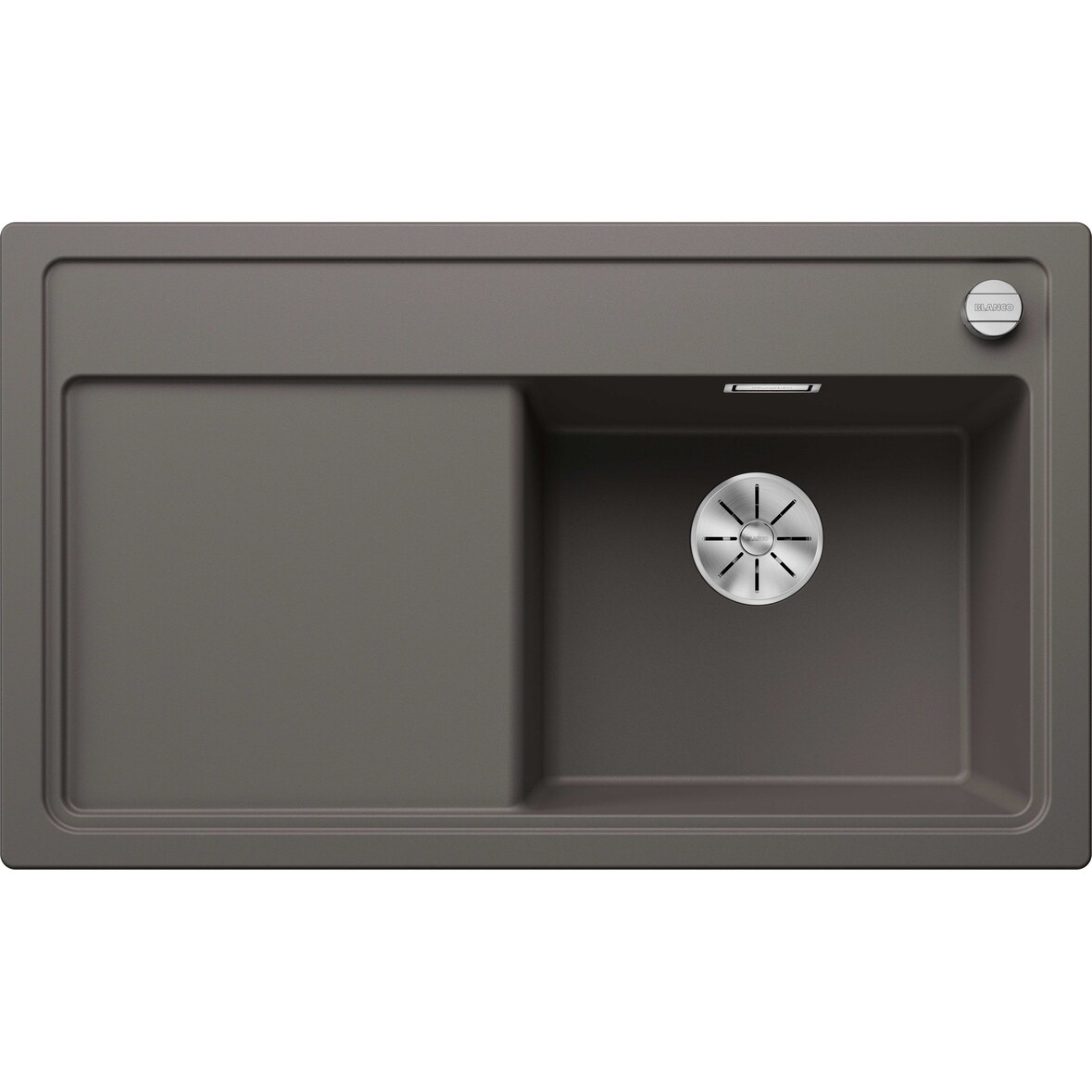 BLANCO ZENAR 45 S Einbauspüle SILGRANIT vulkangrau ab 45 cm Excenter