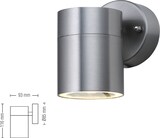 thumbnail of Außenwandleuchten Wandlampen inkl. Leuchtmittel Edelstahl- Model-K + 1x Leuchtmittel Kaltweiß