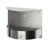 thumbnail of PROREGAL Wandascher mit Schutzdach verschließbar | 1,5 Liter, HxBxT 23x30x15cm | Edelstahl | Ascher Aschenbecher