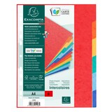 thumbnail of EXACOMPTA Jeu d'intercalaires 6 positions en carte lustrée 3/10e format A4 225g