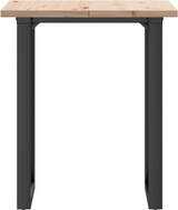 thumbnail of Décoshop26 - Esstisch im Industriedesign 70 x 70 x 75,5 cm massives Kiefernholz und Stahl DEC036793