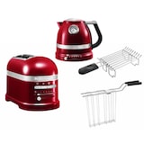 thumbnail of KitchenAid Artisan Frühstücksset inkl. Wasserkocher 5KEK1522, 2 Scheiben Toaster 5KMT2204 und Brötchenaufsatz