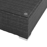 thumbnail of 6-tlg. Garten-Lounge-Set mit Auflagen Poly Rattan Schwarz
