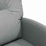 thumbnail of vidaXL Esszimmerstühle mit Rollen 2 pcs Hellgrau 57 x 67 x 95 cm Stoff