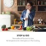 thumbnail of Delicatessa 90 Hybrid Einbaukochfeld Induktion 5 Zonen 7400W Schwarzes Glas