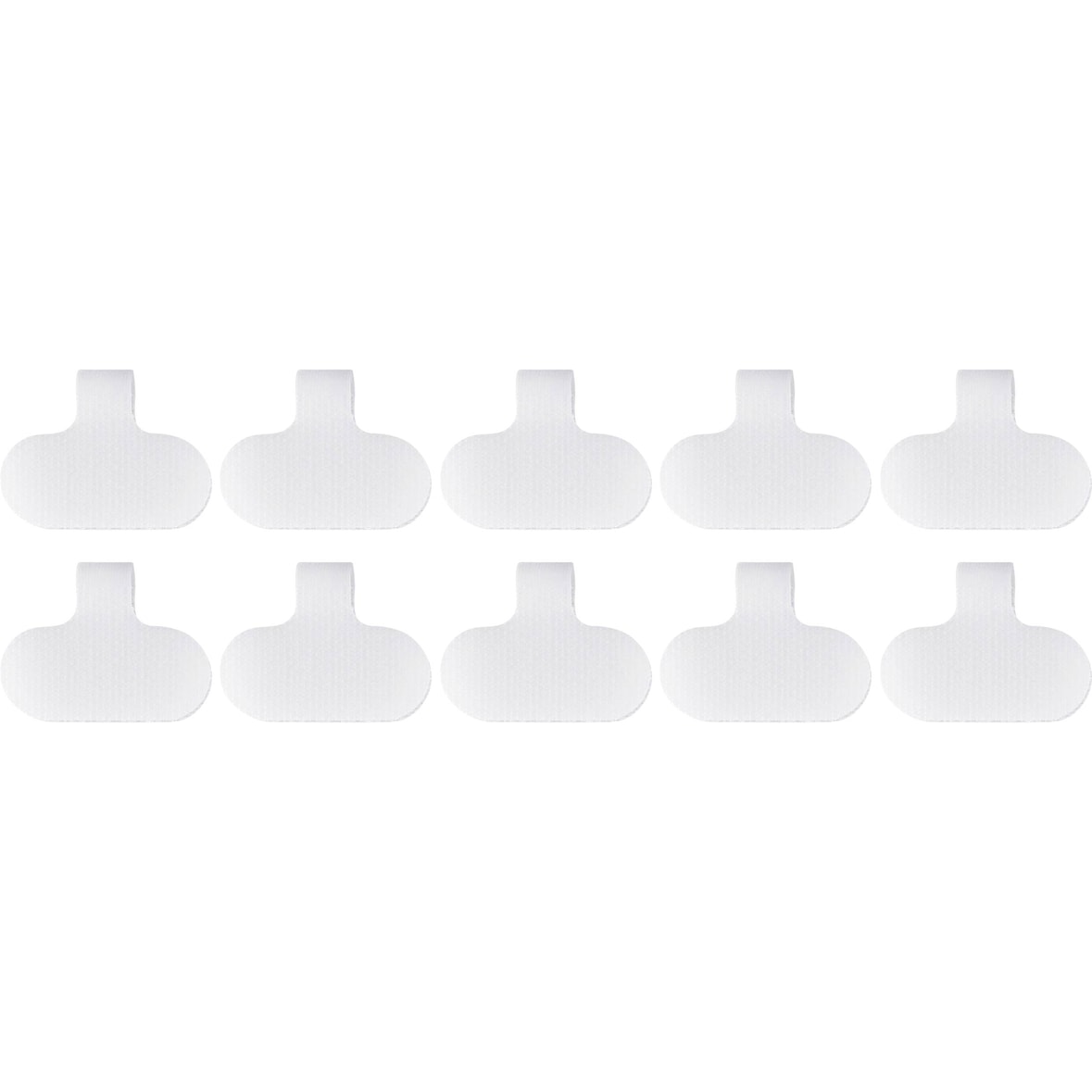 SpeaKa Professional SP-13756872 Kabelmarkierer Beschriftungsfläche: 38 x 20 mm Weiß 10 St.