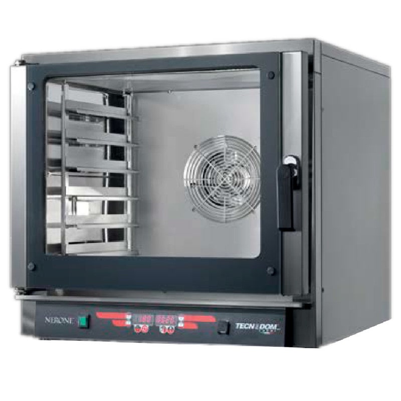 Horno de convección Tecnodom FEDL06NEMIDV - 6 bandejas GN1/1 o 60x40 cm - Digital