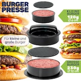 thumbnail of Smash-Burger Maker Set 4-teilig mit Haube, Pressen und BBQ-Wender