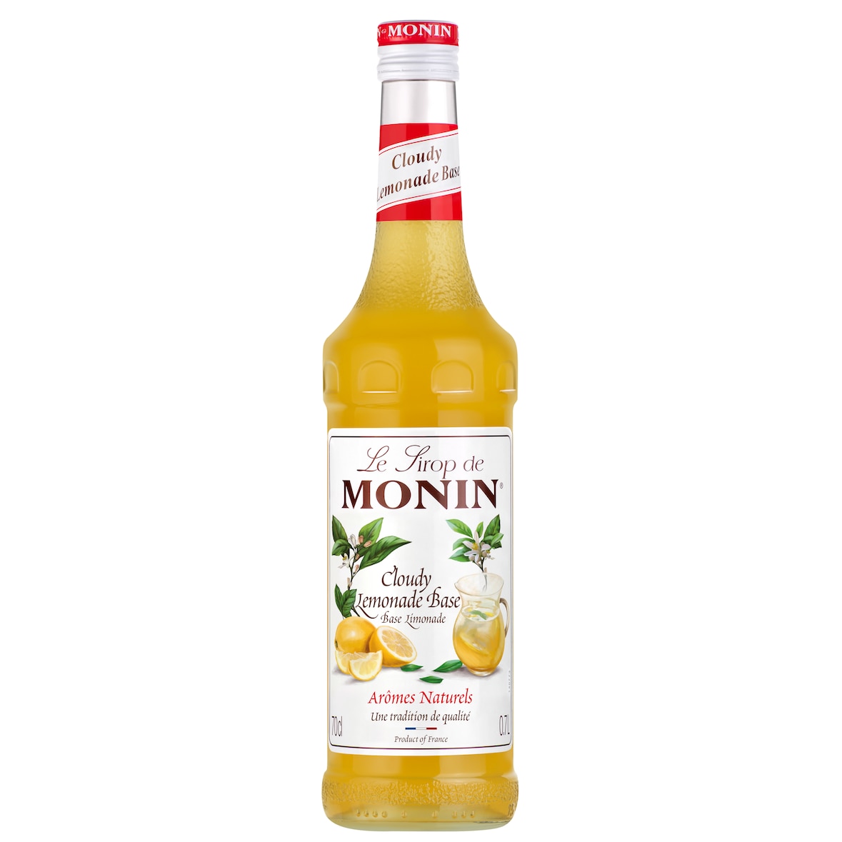 MONIN - Base Limonade (cloudy limonade) 70 cl pour cocktails ou limonades