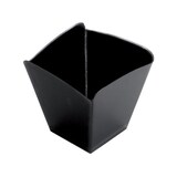 thumbnail of MONOUSO - Mehrweg Fingerfood-Becher aus PS "Onda" Schwarz 100ml (500 Stück)