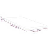 thumbnail of vidaXL Matratzenpads Weiß 90 x 200 cm PU-Schaum