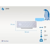 thumbnail of PURLINE Keramische wandkachel 2000 W met afstandsbediening en timer HOTI M90