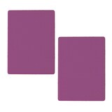 thumbnail of Benetton - Conjunto de 2 lençóis com elástico medindo 160x200cm + 30cm para uma cama de 1,60m na cor Rainbow Purple.