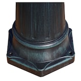 thumbnail of Helloshop26 - Lampada da terra da giardino a 3 bracci 215 cm alluminio verde scuro 02_0042534