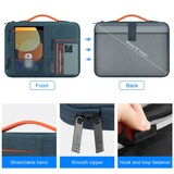 thumbnail of Sacoche Ordinateur Portable Imperméable 15-16 Pouces Protection Léger Élégant Bleu YONIS