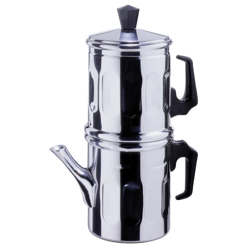 ILSA Cafetière napolitaine Diamante en aluminium 12 tasses