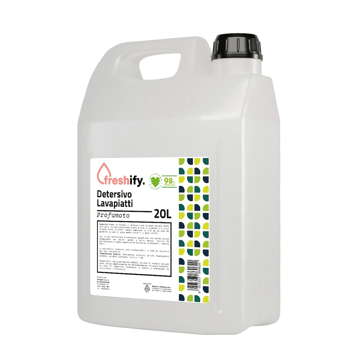 Freshify Detersivo Lavapiatti Professionale 20l