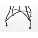 thumbnail of Décoshop26 - Mesa de jardín de hierro forjado de bronce de diseño rústico para patio o balcón 10_0003038