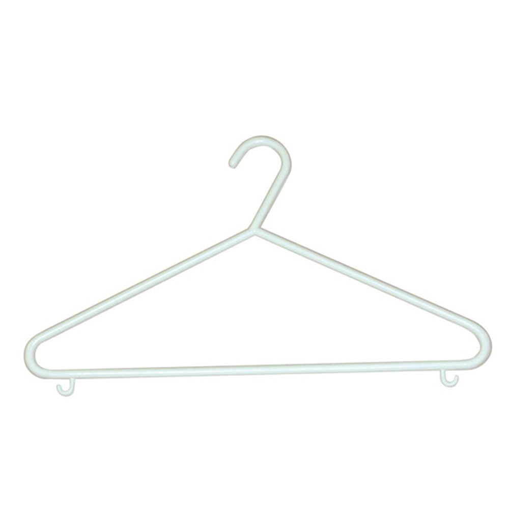 Garcia de Pou 100 Unità - Grucce Economiche 37X21 Cm Bianco Pp