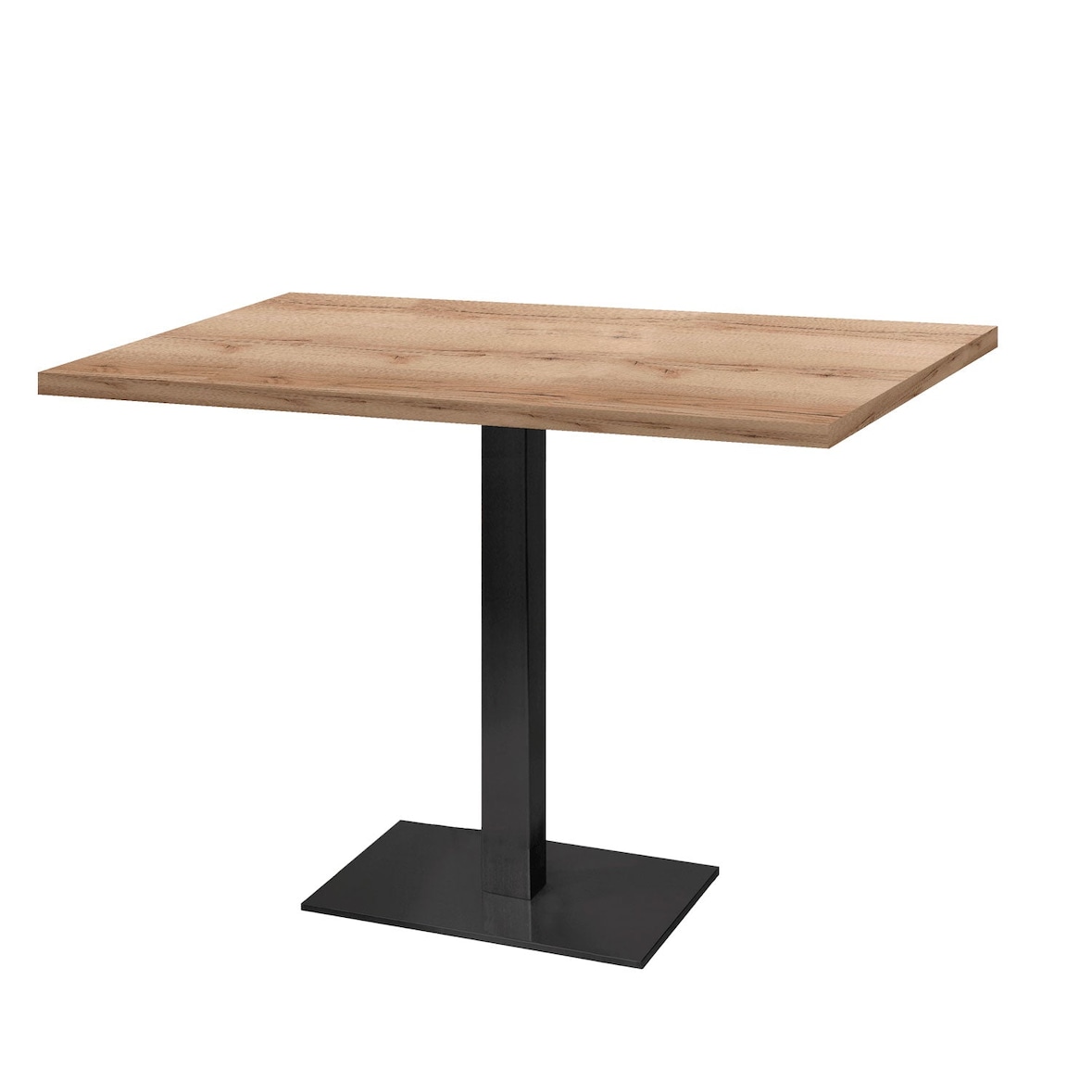 Restootab - Tafel 120x70cm - Milaan model in delano eik