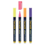 thumbnail of Securit® Set van 4 vloeibare krijtstiften - Wit, Blauw, Groen, Rood - Puntmaat 1-2mm kogel