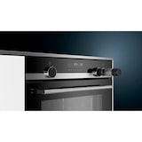 thumbnail of Siemens iQ500, horno empotrable con soporte para vapor, 60 x 60 cm, acero inoxidable HR538ABS1