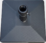 thumbnail of Base para Guarda-sol 27 kg Quadrada Cimento Carcaça Preta