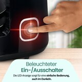 thumbnail of Emerio Koffiezetapparaat met Glazen Kan - 1,5L Filterkoffie - 12 kopjes per keer - Uitneembaar Filter - Non-Drip systeem - 750W - CME-125129.4 Zwart