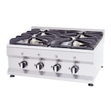 thumbnail of Maquimport - Cocina a gas de sobremesa de 4 quemadores - Magma serie 500