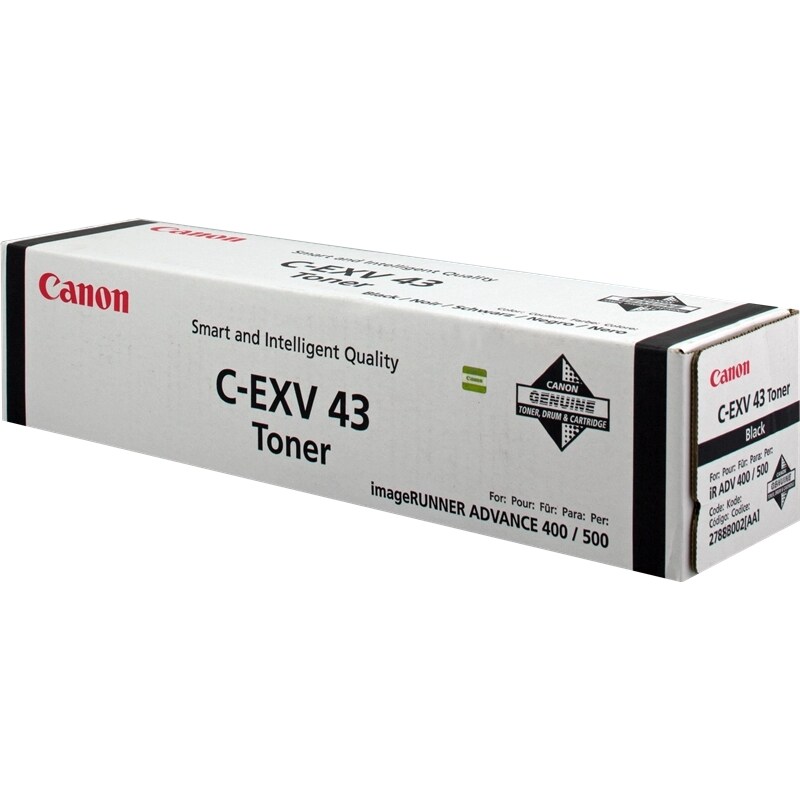 Canon C-EXV 43 Schwarz Original Toner 15200 Seiten